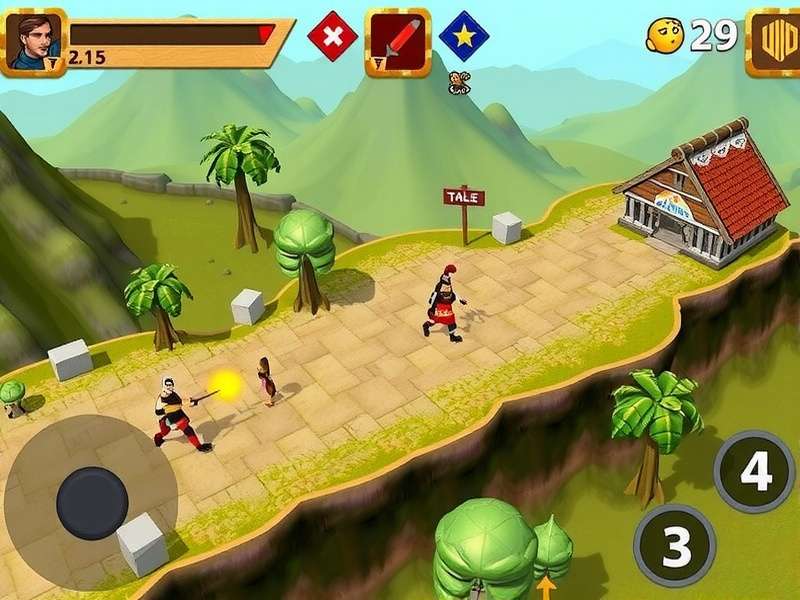Canacona Gladiators core gameplay Canacona Gladiators gameplay screenshot